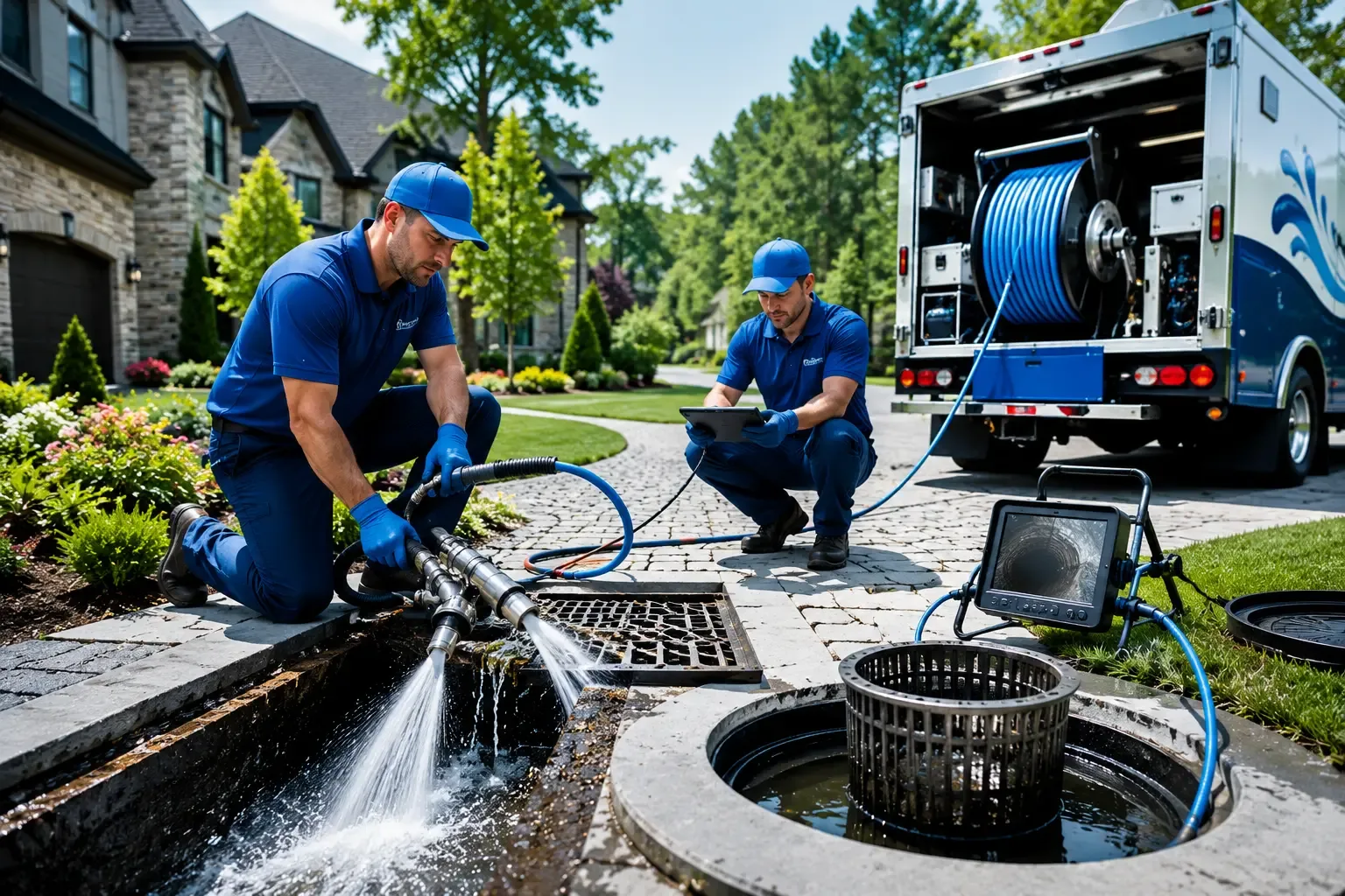 Local outdoor drain cleaning professionals in Paola, KS